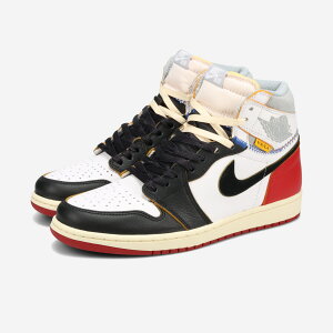 NIKE AIR JORDAN 1 RETRO HIGH NRG × UNION �i�C�L �G�A �W���[�_�� 1 ���g�� �n�C NRG × ���j�I�� �����Y �X�j�[�J�[ �n�C�J�b�g WHITE/BLACK/VARSITY RED/WOLF GREY �z���C�g BV1300-106