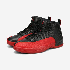 NIKE AIR JORDAN 12 RETRO yFLU GAMEz iCL GA W[_ 12 g yt Q[z Y Xj[J[ nCJbg BLACK/VARSITY RED ubN CT8013-002
