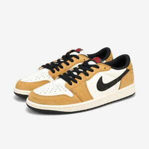 NIKE AIR JORDAN 1 RETRO LOW OG ナイキ エア ジョーダン 1 レトロ ロー OG メンズ スニーカー ローカット SAIL/BLACK/GOLDEN HARVEST/GYM RED ホワイト CZ0790-107