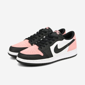 NIKE AIR JORDAN 1 RETRO LOW OG GS �i�C�L �G�A �W���[�_�� 1 ���g�� ���[ OG GS �C�O���� ���{���������f�� ���f�B�[�X �X�j�[�J�[ ���[�J�b�g BLACK/BLEACHED CORAL/WHITE/GREY FOG �s���N CZ0858-061