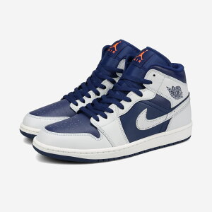 NIKE AIR JORDAN 1 MID �i�C�L �G�A �W���[�_�� 1 MID �����Y �X�j�[�J�[ �~�b�h�J�b�g BLUE VOID/SUMMIT WHITE/PURE PLATINUM/HOT LAVA �l�C�r�[ DQ8426-403