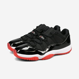 NIKE AIR JORDAN 11 RETRO LOW ナイキ エア ジョーダン 11 レトロ ロー -ブレッド- メンズ スニーカー ローカット BLACK/VARSITY RED/WHITE ブラック FV5104-006