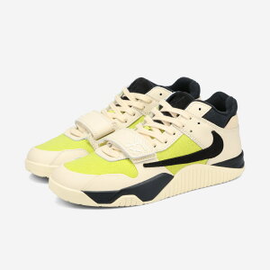 NIKE JORDAN JUMPMAN JACK TR × TRAVIS SCOTT �i�C�L �W���[�_�� �W�����v�}���W���b�N �g���[�i�[ × �g�����B�X�E�X�R�b�g �����Y �X�j�[�J�[ ���[�J�b�g MUSLIN/BLACK/BRIGHT CACTUS �x�[�W�� FZ8117-102