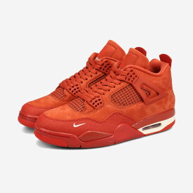 NIKE AIR JORDAN 4 RETRO OG SP × NIGEL SYLVESTER ナイキ エア ジョーダン 4 レトロ OG SP × ナイジェル・シルベスター メンズ スニーカー ミッドカット FIREWOOD ORANGE/SAIL/CINNABAR レッド HF4340-800