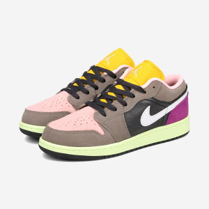 NIKE AIR JORDAN 1 LOW SE GS iCL GA W[_ 1 [ SE GS fB[X Xj[J[ [Jbg OIL GREY/CAVE STONE/ARCTIC PUNCH/WHITE }`J[ HQ2021-005