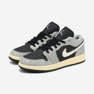NIKE AIR JORDAN 1 LOW SE GS ナイキ エア ジョーダン 1 ロー SE GS レディース スニーカー ローカット LIGHT SMOKE GREY/SAIL/MUSLIN/BLACK グレー HQ2021-012