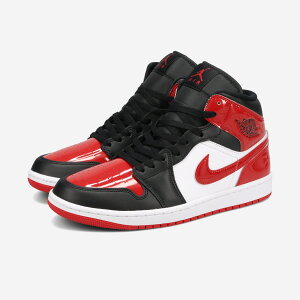 NIKE AIR JORDAN 1 MID SE iCL GA W[_ 1 ~bh SE Y Xj[J[ ~bhJbg BLACK/WHITE/VARSITY RED bh HV4091-006