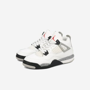 NIKE JORDAN 4 RETRO OG PS iCL W[_ 4 g OG PS LbY qǂ Xj[J[ ~bhJbg SUMMIT WHITE/FIRE RED/CEMENT GREY/BLACK zCg IB4388-100
