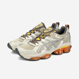 ASICS SPORTSTYLE GEL-QUANTUM KINETIC アシックス スポーツスタイル ゲル クォンタム キネティック メンズ スニーカー ローカット FOSSIL/PURE SILVER グレー 1203A270-026