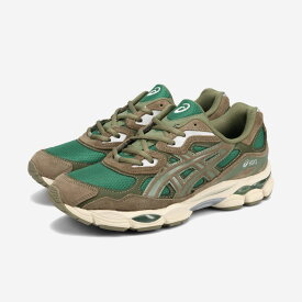 ASICS SPORTSTYLE GEL-NYC アシックス スポーツスタイル ゲル NYC メンズ レディース スニーカー ローカット GROVE/OLIVE CANVAS カーキグリーン 1203A739-300