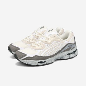 ASICS SPORTSTYLE GEL-NYC アシックス スポーツスタイル ゲル NYC メンズ レディース スニーカー ローカット CREAM/WHITE ホワイト 1203A383-113