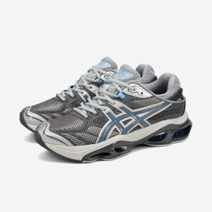 ASICS SPORTSTYLE GEL-KINETIC 2.0 �A�V�b�N�X �X�|�[�c�X�^�C�� �Q�� �L�l�e�B�b�N 2.0 �����Y �X�j�[�J�[ ���[�J�b�g PURE SILVER/BLUE COAST �O���[ 1203A678-022