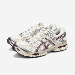 ASICS SPORTSTYLE GEL-CUMULUS 16 �A�V�b�N�X �X�|�[�c�X�^�C�� �Q�� �L�������X 16 �����Y �X�j�[�J�[ ���[�J�b�g CREAM/BENIIMO PURPLE �x�[�W�� 1203A733-104