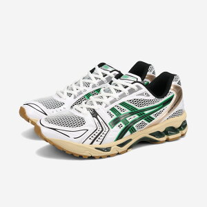 ASICS SPORTSTYLE GEL-KAYANO 14 �A�V�b�N�X �X�|�[�c�X�^�C�� �Q�� �J���m 14 �����Y ���f�B�[�X �X�j�[�J�[ ���[�J�b�g WHITE/HINOKI BEIGE �z���C�g 1203A740-103