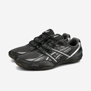 ASICS SPORTSTYLE HYPERSYNC �A�V�b�N�X �X�|�[�c�X�^�C�� �n�C�p�[�V���N �����Y ���f�B�[�X �X�j�[�J�[ ���[�J�b�g GRAPHITE GREY/BLACK �u���b�N 1203A879-021