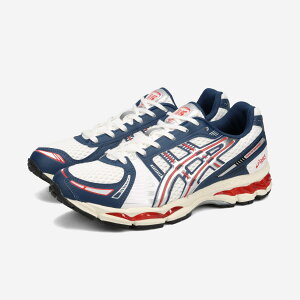 �y20%OFF�z ASICS SPORTSTYLE GEL-KAYANO 12.1 �A�V�b�N�X �X�|�[�c�X�^�C�� �Q�� �J���m 12.1 �����Y ���f�B�[�X �X�j�[�J�[ ���[�J�b�g WHITE/INDEPENDENCE BLUE �z���C�g 1203A885-100