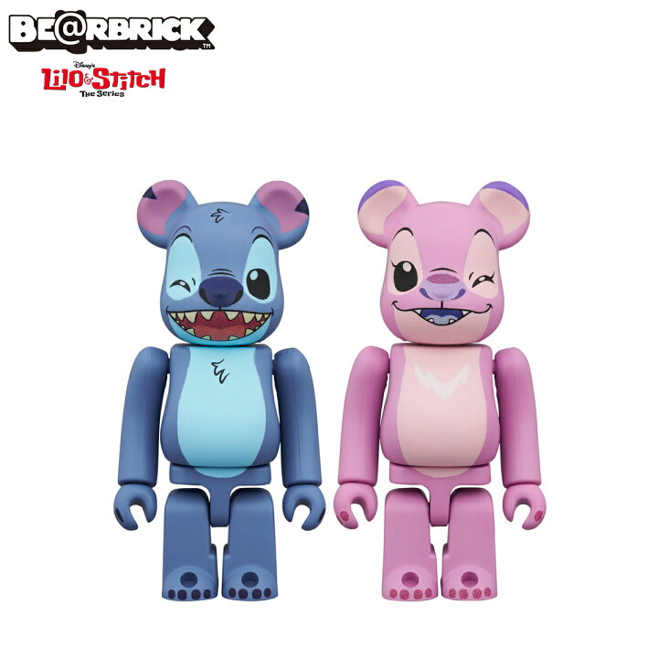 楽天市場】MEDICOM TOY BE＠RBRICK STITCH & ANGEL 2PCS SET  
