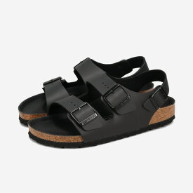 BIRKENSTOCK MILANO BIRKO FLOR 【NARROW】 ビルケンシュトック ミラノ ビルコフロー ナローフィット レディース サンダル TRIPLES BLACK ブラック BKS-1024998