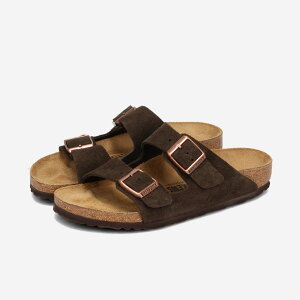 BIRKENSTOCK ARIZONA SUEDE LEATHER yNARROWz rPVgbN A]i XG[hU[ i[tBbg fB[X T_ MOCCA uE BKS-1027083