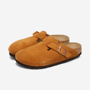 BIRKENSTOCK BOSTON SUEDE LEATHER yNARROWz rPVgbN {Xg XG[hU[ i[tBbg fB[X T_ MINK uE BKS-1027119