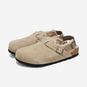 BIRKENSTOCK TOKIO SHEARLING SUEDE LEATHER 【REGULAR】 ビルケンシュトック トキオ シアリング スエードレザー レギュラーフィット メンズ レディース サンダル TAUPE ベージュ BKS-1028327