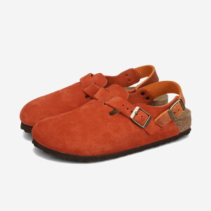 BIRKENSTOCK TOKIO SUEDE LEATHER -NARROW- rPVgbN gLI XG[h U[ i[tBbg fB[X T_ RUST BROWN IW BKS-1030884