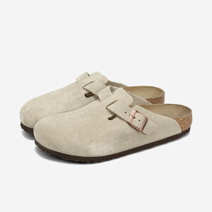 BIRKENSTOCK BOSTON SUEDE LEATHER yREGULARz rPVgbN {Xg XG[hU[ M[tBbg Y fB[X T_ TAUPE g[v 60461