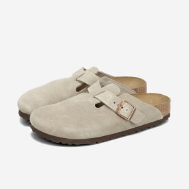 BIRKENSTOCK BOSTON SUEDE LEATHER 【NARROW】 ビルケンシュトック ボストン スエードレザー ナローフィット レディース サンダル TAUPE トープ 60463