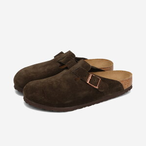 BIRKENSTOCK BOSTON SUEDE LEATHER yREGULARz rPVgbN {Xg XG[hU[ M[tBbg Y fB[X T_ MOCCA uE BKS-60901