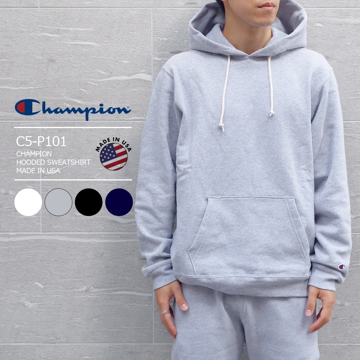 Champion / チャンピオン 】 PULLOVER HOODED SWEAT MADE IN USA プル