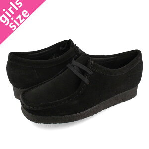 CLARKS WALLABEE W's N[NX r[ EBY fB[X JWA V[Y JV u[c BLACK SUEDE ubN XG[h 26155522
