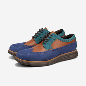yvCX_Ez COLE HAAN ORIGINALGRAND REMASTERED LONGWING R[n[ IWiOh }X^[h OEBO Y [Jbg BLUE DEPTHS/BRITISH TAN/JAVA u[ c37453