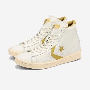 yvCX_Ez CONVERSE PRO LEATHER 76 HI -TIME LINE- Ro[X v U[ 76 nC WHITE/GOLD