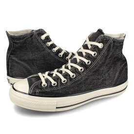 【お買い物マラソンSALE】 15時迄のご注文で即日発送可 CONVERSE ALL STAR US AGEDDENIM HI コンバース オールスター US エイジデニム HI メンズ レディース スニーカー ハイカット AGED BLACK ブラック 31310980