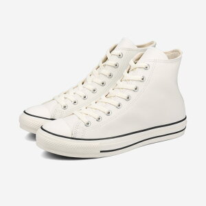 yvCX_Ez CONVERSE LEATHER ALL STAR (R) HI Ro[X U[ I[X^[ (R) HI Y fB[X Xj[J[ nCJbg WHITE zCg 31311310
