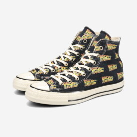 【50%OFF】 CONVERSE ALL STAR US LG HI / BACK TO THE FUTURE コンバース オールスター US LG HI / バック・トゥ・ザ・フューチャー メンズ レディース スニーカー ハイカット BLACK ブラック 31312620
