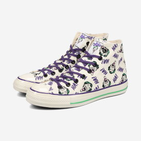 【50%OFF】 CONVERSE ALL STAR AGED HI / DC コンバース オールスター エイジド HI / DC メンズ レディース スニーカー ハイカット THE JOKER ホワイト 31314041