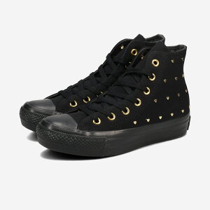 yvCX_Ez CONVERSE ALL STAR PLTS HEARTSTUDS HI Ro[X I[X^[ PLTS n[gX^bY HI fB[X Xj[J[ nCJbg BLACK ubN 31314230