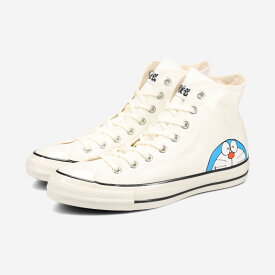 【プライスダウン】 CONVERSE ALL STAR AGED FP HI / DORAEMON コンバース オールスター エイジド FP HI / ドラえもん メンズ レディース スニーカー ハイカット OFF WHITE ホワイト 31315001