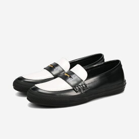 【プライスダウン】 CONVERSE ALL STAR COINLOAFER コンバース オールスター コインローファー メンズ レディース スリッポン BLACK/WHITE ブラック 31315090