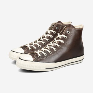 CONVERSE ALL STAR AGED WAXEDLEATHER HI Ro[X I[X^[ GCWh bNXhU[ HI Y fB[X Xj[J[ nCJbg ANTIQUE BROWN uE 31315750