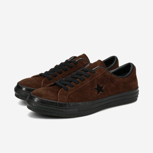 CONVERSE ONE STAR J SUEDE Ro[X X^[ J XEF[h Y fB[X Xj[J[ [Jbg { BROWN/BLACK uE 33702410