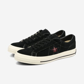 【20%OFF】 CONVERSE ONE STAR SUEDE / STRANGER THINGS 5 コンバース ワンスター スエード / ストレンジャー・シングス 5 メンズ レディース スニーカー ローカット BLACK ブラック 33702430