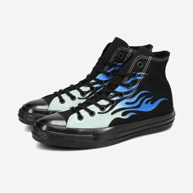 【10%OFF】 CONVERSE ALL STAR AGED IGNT HI コンバース オールスター エイジド IGNT HI メンズ スニーカー ハイカット BLACK/BLUE FLAME ブラック 31317130