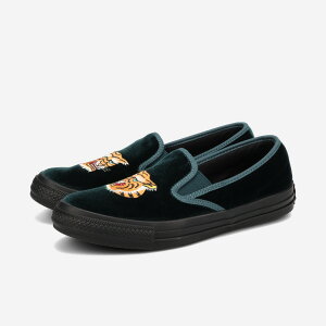 CONVERSE ALL STAR KUNGFU SLIP-ON �R���o�[�X �I�[���X�^�[ �J���t�[ �X���b�v�I�� �����Y ���f�B�[�X �X�j�[�J�[ ���[�J�b�g GREEN �O���[�� 31318141