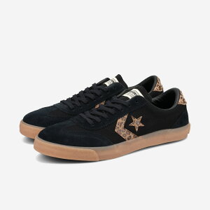 CONVERSE ROADCLASSIC SK LD OX �R���o�[�X ���[�h�N���V�b�N SK LD OX �����Y ���f�B�[�X �X�j�[�J�[ ���[�J�b�g BLACK/LEOPARD �u���b�N 33702930