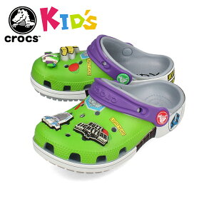 yvCX_Ez crocs TODDLERS' PIXAR TOY STORY BUZZ-LIGHTYEAR CLOG NbNX sNT[ gCEXg[[ oYECgC[ NbO LbY qǂ T_ BLUE GREY }`J[ 209857-0ID