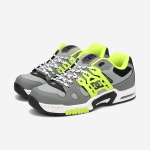 DC SHOES AT-2 �f�B�[�V�[ �V���[�Y �G�[�e�B�[�E�c�[ �����Y �X�j�[�J�[ ���[�J�b�g GREY/LIME �O���[ DM261002-025