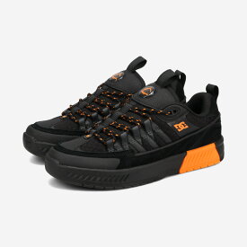 DC SHOES LUCIEN ディーシー シューズ ルシアン メンズ スニーカー ローカット BLACK/ORANGE ブラック DS254111-003