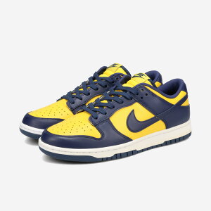 NIKE DUNK LOW RETRO yMICHIGANz iCL _N [ g VARSITY MAIZE/MIDNIGHT NAVY/WHITE dd1391-700